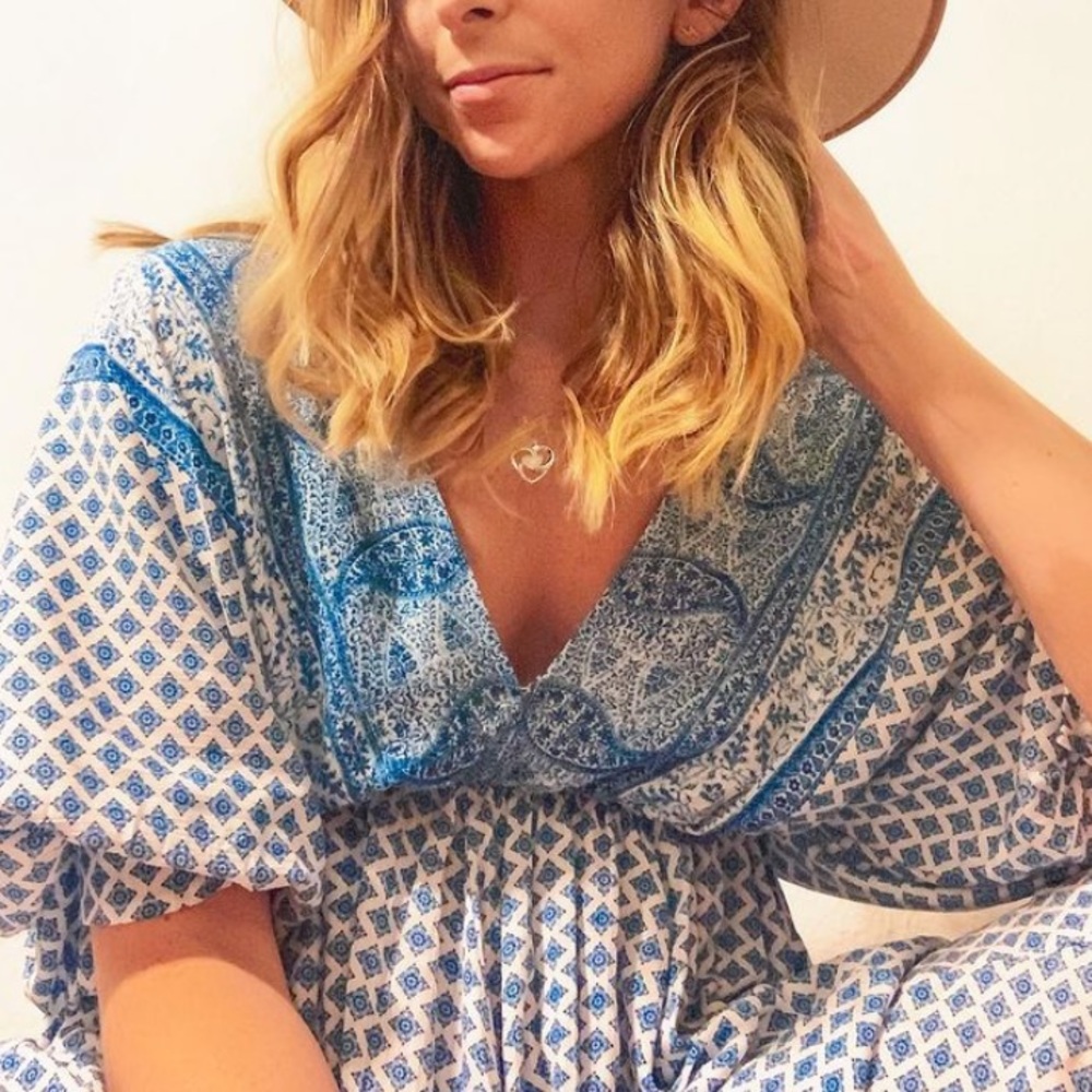 VICI Olivaceous Flowy Dress/Shirt